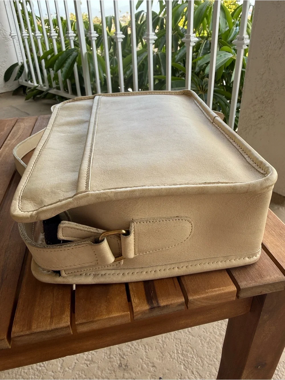 Bone Vintage COACH 9830 Blazer Bag 80s USA Made